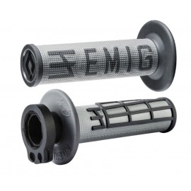 Manetki ODI EMIG V2 Lock-On 2T/4T Niebieskie