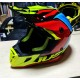 Kask JUST1 J38 BLADE czerwono-niebiesko-zółto-czarny L