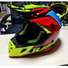 Kask JUST1 J38 BLADE czerwono-niebiesko-zółto-czarny XL